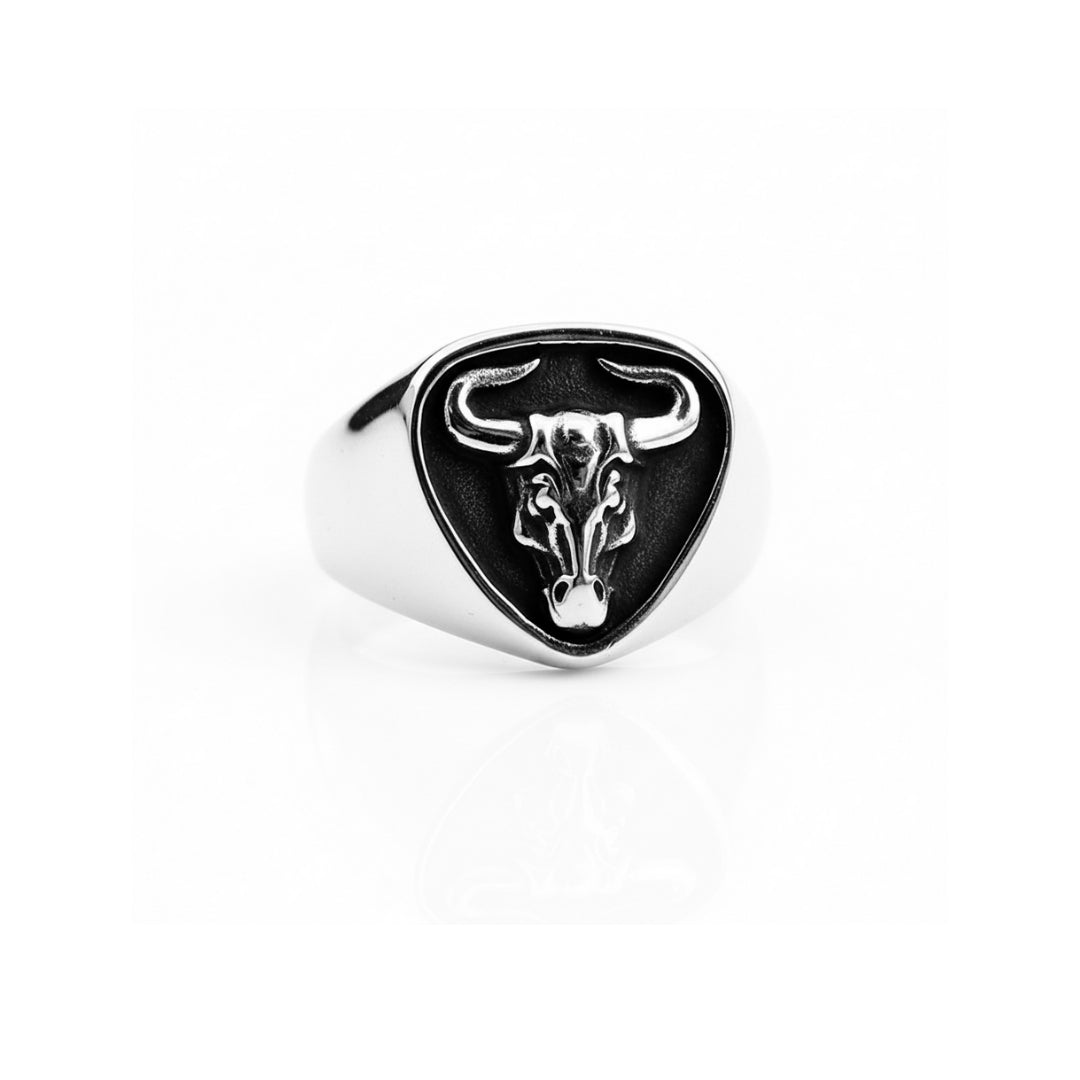 Steer Signet Ring