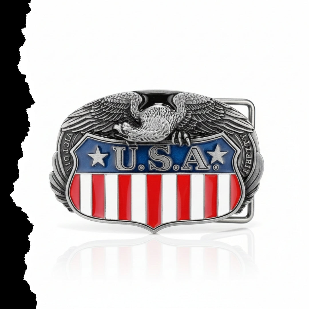 American Shield Buckle