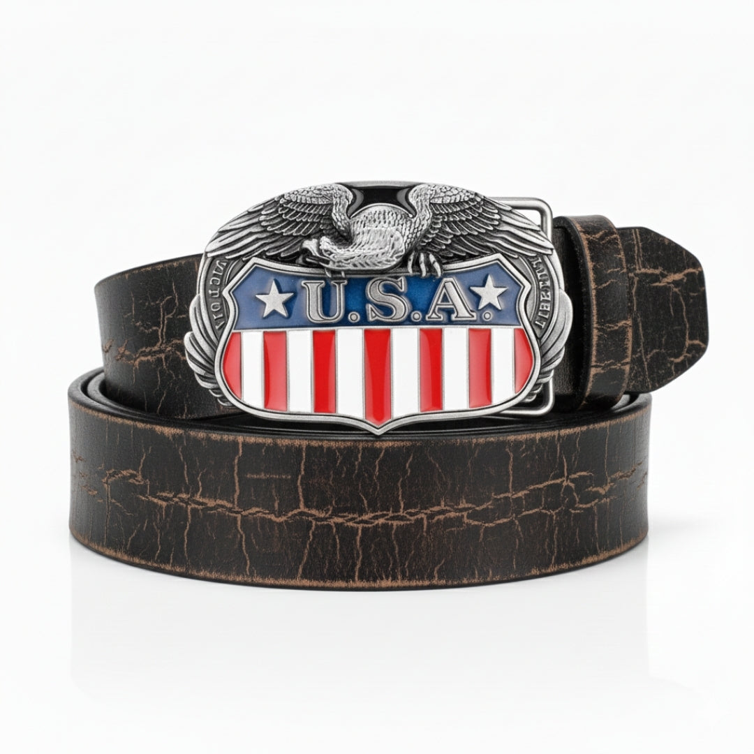 American Shield Buckle