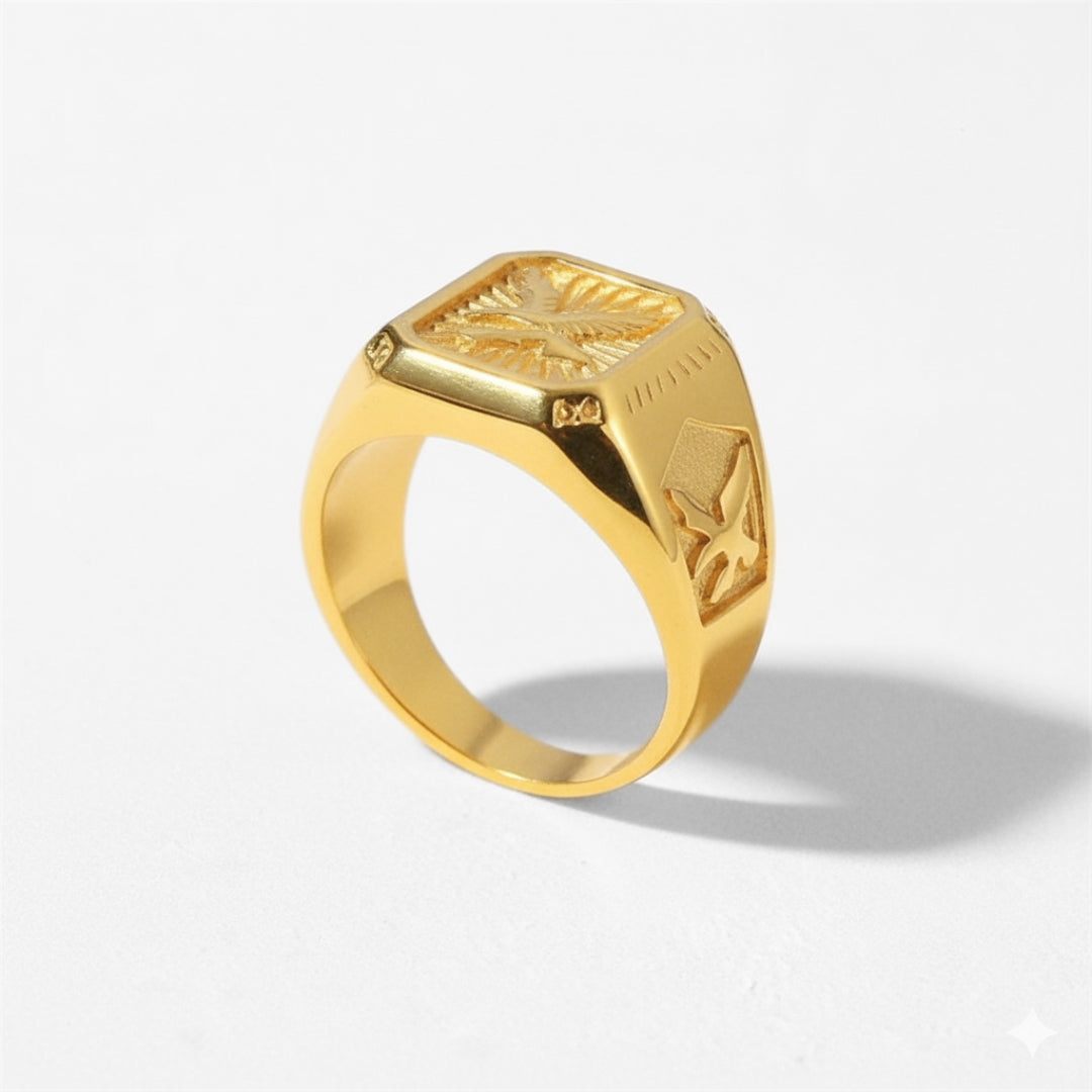 Iron Wing Signet Ring