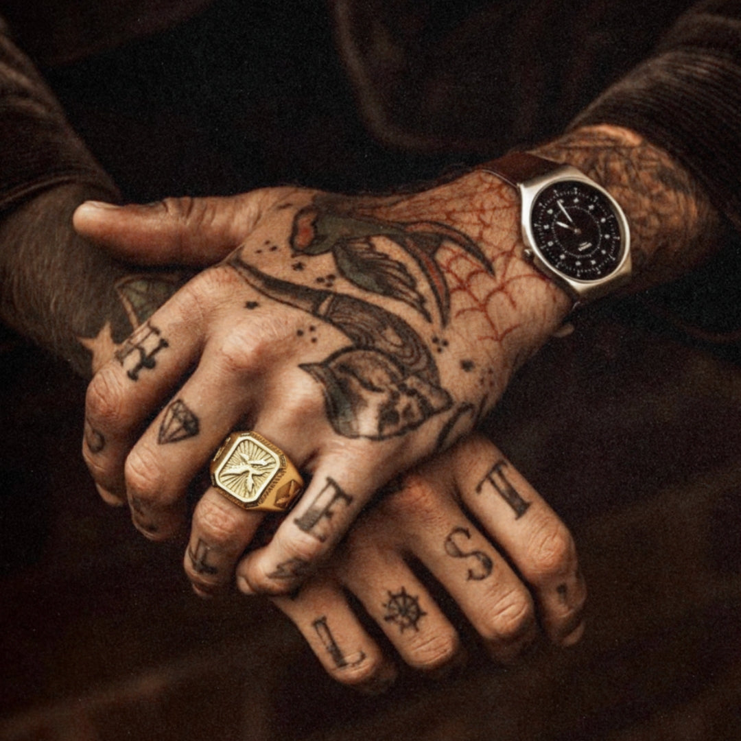 Iron Wing Signet Ring