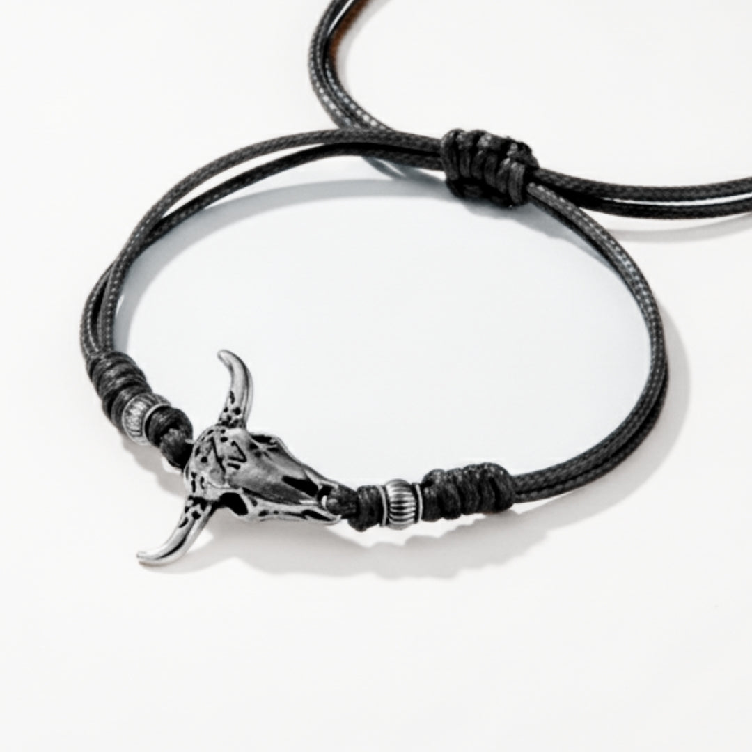 Bull Leather Bracelet